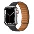 Silikonarmband für Apple Watch 38 mm / 40 mm / 41 mm T854 schwarz