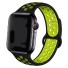 Silikonarmband für Apple Watch 42 mm / 44 mm / 45 mm SM T876 neongrün