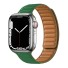 Silikonarmband für Apple Watch 42 mm / 44 mm / 45 mm T855 grün