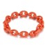 Silikonarmband für Damen orange