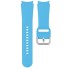 Silikonarmband für Samsung Galaxy Watch 4 44mm T856 hellblau