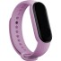 Silikonarmband für Xiaomi Mi Band 3 / 4 T862 hellviolett