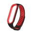 Silikonarmband für Xiaomi Mi Band 7 A4015 rot