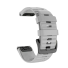 Silikonarmband Garmin Fenix 3 / 3 HR 26 mm grau