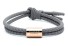 Silikonarmband H463 grau