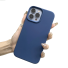 Silikonhülle für iPhone 15 blau