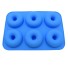 Silikonová forma na donuty modrá
