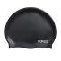 Silikonová koupací čepice Voděodolná plavecká čepice Sportovní koupací čepice černá