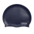 Silikonová koupací čepice Voděodolná plavecká čepice Sportovní koupací čepice tmavě modrá
