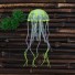 Silikonová medúza do akvária žlutá