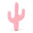 Silikonové kousátko ve tvaru kaktusu J995 růžová