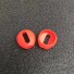 Silikonové krytky na sluchátka Airpods 1 pár červená