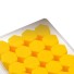 Silikónové kryty skrutiek kolies 20 ks žltá