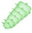 Silikónové obdĺžnikové kryty na misky 6 ks zelená