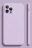 Silikónový ochranný kryt pre iPhone 15 Plus fialová