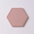 Silikonový podtácek ve tvaru šestiúhelníku C233 růžová
