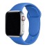 Silikónový remienok pre Apple Watch 38 mm / 40 mm / 41 mm veľkosť ML modrá