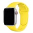 Silikónový remienok pre Apple Watch 38 mm / 40 mm / 41 mm veľkosť ML žltá