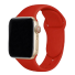 Silikónový remienok pre Apple Watch 42 mm / 44 mm / 45 mm veľkosť ML červená