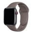Silikónový remienok pre Apple Watch 42 mm / 44 mm / 45 mm veľkosť ML hnedá