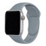 Silikónový remienok pre Apple Watch 42 mm / 44 mm / 45 mm veľkosť ML sivá