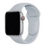 Silikónový remienok pre Apple Watch 42 mm / 44 mm / 45 mm veľkosť ML svetlo sivá