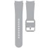 Silikónový remienok pre Samsung Galaxy Watch 4 44 mm T856 sivá