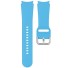 Silikónový remienok pre Samsung Galaxy Watch 4 44 mm T856 svetlo modrá