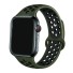Silikonový řemínek pro Apple Watch 38 mm / 40 mm / 41 mm M-L T875 armádní zelená