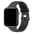 Silikonový řemínek pro Apple Watch 38 mm / 40 mm / 41 mm M-L tmavě šedá