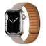 Silikonový řemínek pro Apple Watch 38 mm / 40 mm / 41 mm T854 khaki