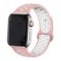 Silikonový řemínek pro Apple Watch 42 mm / 44 mm / 45 mm M-L T877 světle růžová