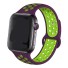 Silikonový řemínek pro Apple Watch 42 mm / 44 mm / 45 mm M-L T877 tmavě fialová