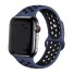 Silikonový řemínek pro Apple Watch 42 mm / 44 mm / 45 mm M-L T877 tmavě modrá