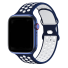 Silikonový řemínek pro Apple Watch 42 mm / 44 mm / 45 mm M-L tmavě modrá
