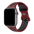 Silikonový řemínek pro Apple Watch 42 mm / 44 mm / 45 mm M-L vínová