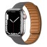 Silikonový řemínek pro Apple Watch 42 mm / 44 mm / 45 mm T855 tmavě šedá