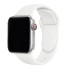 Silikonový řemínek pro Apple Watch 42 mm / 44 mm / 45 mm velikost M-L bílá
