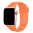 Silikonový řemínek pro Apple Watch 42 mm / 44 mm / 45 mm velikost M-L oranžová