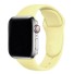 Silikonowy pasek do Apple Watch 42 mm / 44 mm / 45 mm rozmiar SM jasnożółty