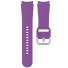 Silikonowy pasek do Samsung Galaxy Watch 4 44mm T856 fioletowy