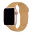 Silikonowy pasek do zegarka Apple Watch 42 mm / 44 mm / 45 mm rozmiar ML beżowy