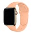 Silikonowy pasek do zegarka Apple Watch 42 mm / 44 mm / 45 mm rozmiar ML morela