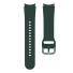 Silikonowy pasek do zegarka Samsung Galaxy Watch 4 40 mm ciemnozielony