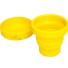 Silikonowy składany kubek C102 żółty