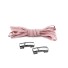 Sireturi elastice cu inchidere magnetica roz