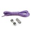 Sireturi elastice cu inchidere violet