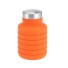 Skladacia cestovná fľaša oranžová
