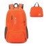 Składany plecak turystyczny pomarańczowy