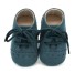 Skórzane buty dziecięce A428 ciemnozielony